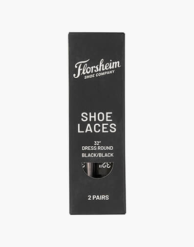 Dress Round 81 Dress Shoe Laces in BLACK for $11.95