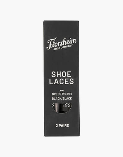 Dress Round 81 Dress Shoe Laces in BLACK for $11.95