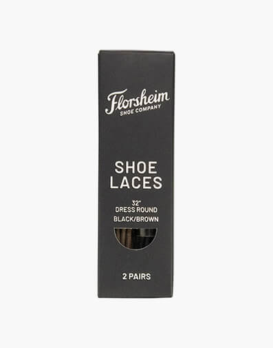 Dress Round 81 Dress Shoe Laces in BROWN/BLACK for $11.95