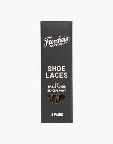 Dress Laces  Dress Shoe Laces in BROWN/BLACK for $11.95