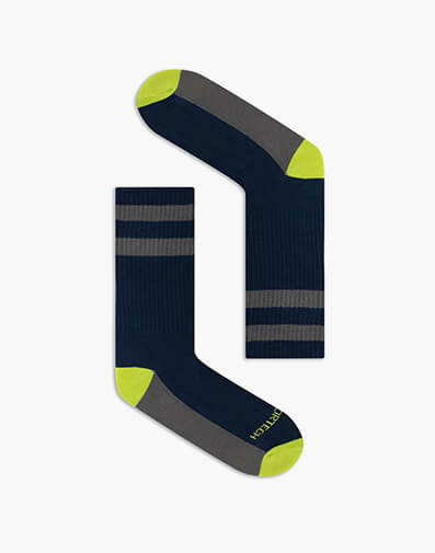 Sports Crew Crew Sock in NAVY for $6.80