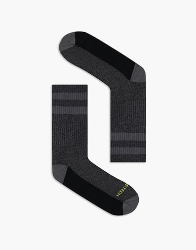 Sports Marled Casual Crew Sock in CHARCOAL for $6.80