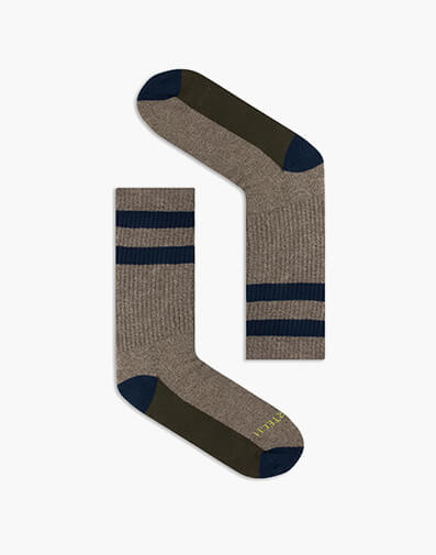 Sports Marled Casual Crew Sock