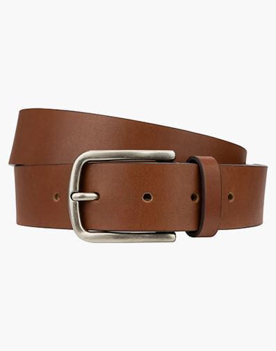 Damon Casual Belt  in DARK TAN for $39.80