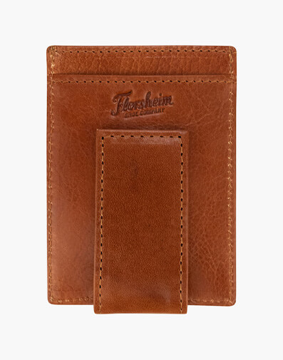 Sonny Wallet Money Clip  in COGNAC for $59.95