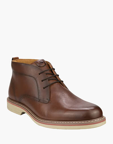 Norwalk Chukka Plain Toe Chukka Boot in COGNAC for $153.97