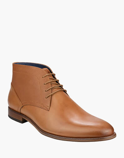 Flex Chukka Perf Plain Toe Chukka Boot in COGNAC for $139.80