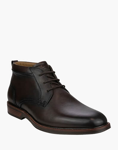 Traveller Chukka Plain Toe Chukka Boot in BROWN for $249.95