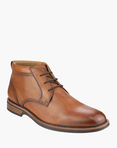 Traveller Chukka Plain Toe Chukka Boot in COGNAC for $219.95