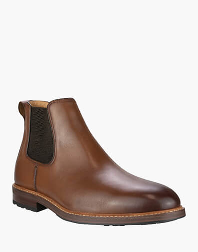 Anthem Chelsea Plain Toe Chelsea Boot  in BROWN for $239.95