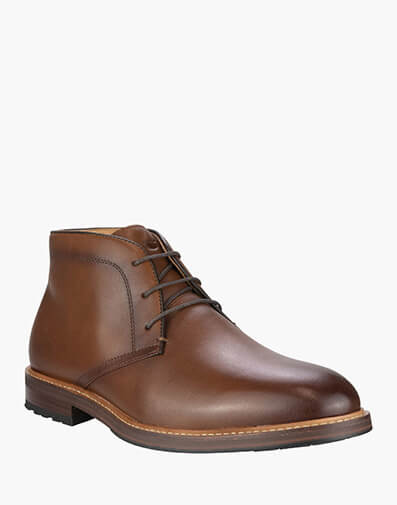 Anthem Chukka Plain Toe Chukka Boot in BROWN for $239.95