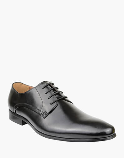Dalton Plain Toe Derby in BLACK for $169.95