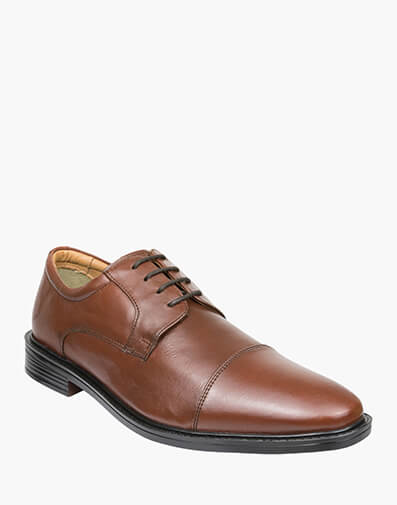 Charter Cap Toe Derby in BROWN for $129.80