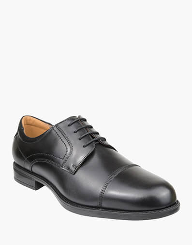 Fairfield Cap Toe Derby in BLACK for $189.95