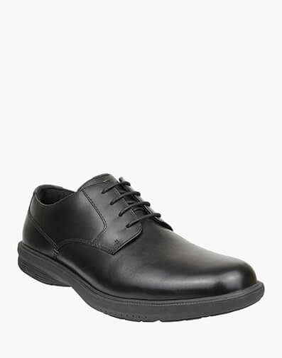 Dunkeld Plain Toe Derby in BLACK for $109.80