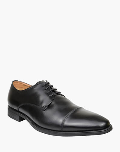 Covenant Cap Toe Derby in BLACK for $179.95
