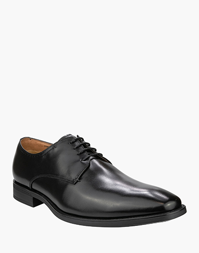 Dynasty Plain Toe Derby in BLACK for $229.95