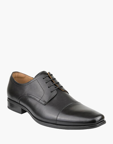 Jackson Cap Cap Toe Derby in BLACK for $109.95