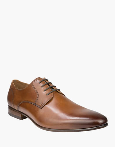 Kobe Plain Toe Derby in TAN for $129.80