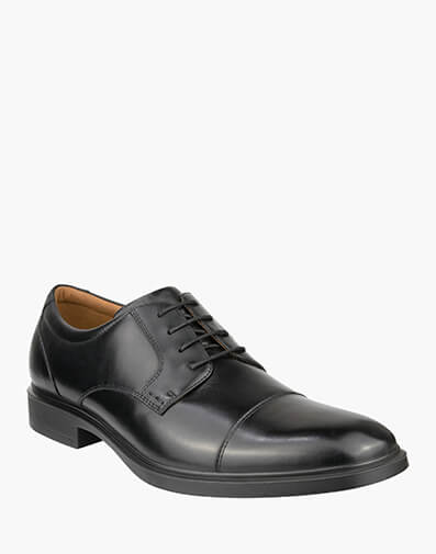 Forecast Cap Waterproof Cap Toe Derby in BLACK for $229.95