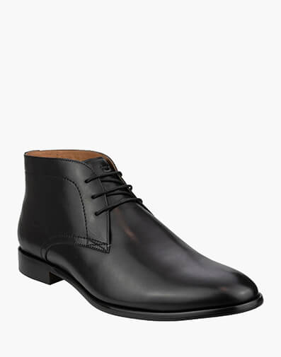 Flex 2 Chukka Plain Toe Chukka Boot in BLACK for $239.95