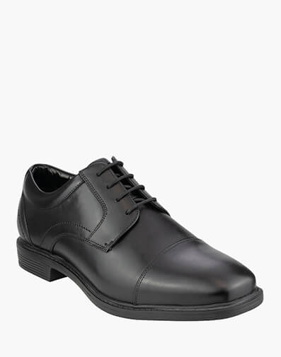 Stark Cap Cap Toe Derby in BLACK for $139.95