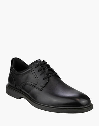 Highrise Plain Hands Free Plain Toe Derby  in BLACK for $219.95