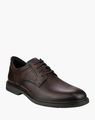 Highrise Plain Hands Free Plain Toe Derby  in BROWN for $219.95