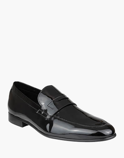 Seville Moc Toe Penny Slip On in MIDNIGHT for $169.95