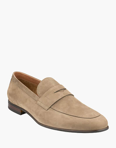 Seville Moc Toe Penny Slip On in BROWN for $129.80