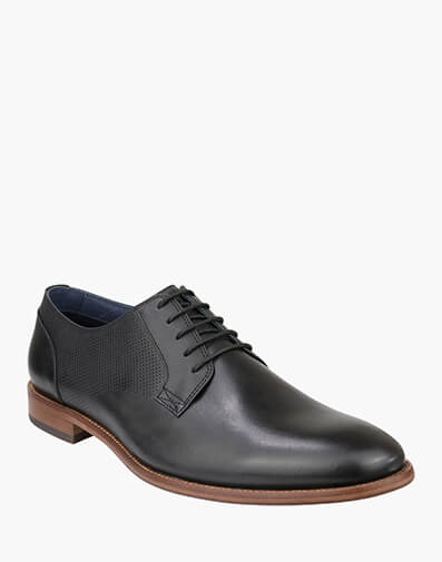 Flex Perf Plain Toe Derby in BLACK for $109.80