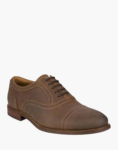 Rucci Cap Ox Cap Toe Derby in BROWN for $199.95