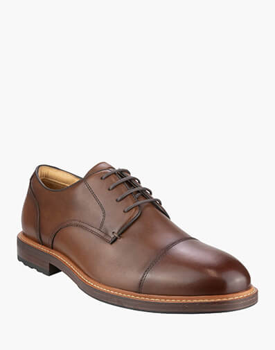 Anthem Cap Cap Toe Derby in BROWN for $219.95