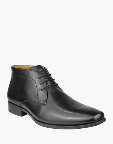 Jackson Chukka Plain Toe Chukka Boot in BLACK for $179.95