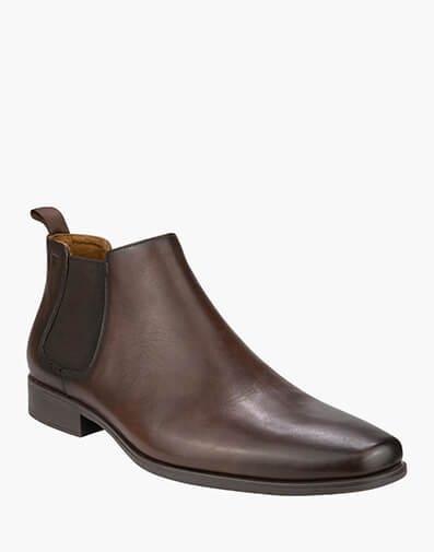 Jackson Chelsea Plain Toe Chelsea Boot in BROWN for $129.95