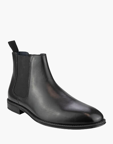 Chatham Chelsea Plain Toe Chelsea Boot  in BLACK for $169.95