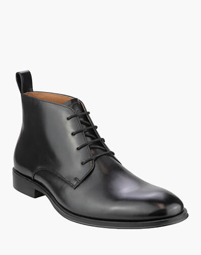 Sentinel Chukka Plain Toe Chukka Boot in BLACK for $239.95