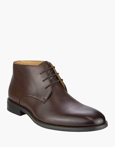 Chadwick Chukka Plain Toe Chukka Boot in BROWN for $249.95