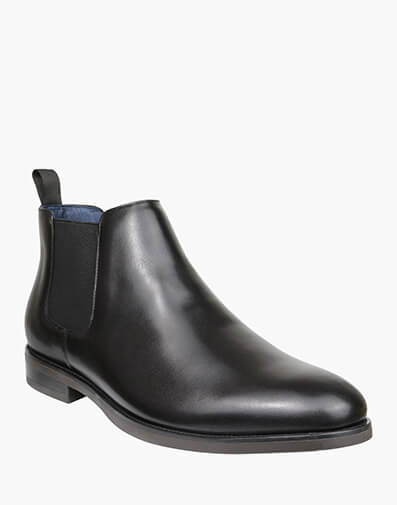 Ceduna Plain Toe Chelsea Boot in BLACK for $219.95