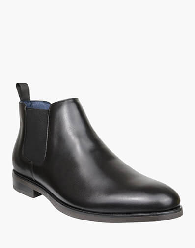 Ceduna Plain Toe Chelsea Boot in BLACK for $239.95