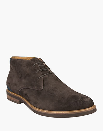 Highland Chukka Plain Toe Chukka Boot in DARK BROWN for $129.80