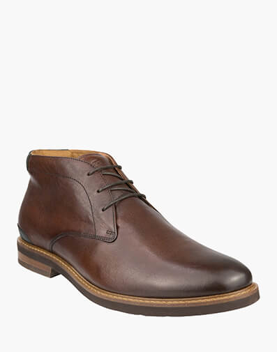 Highland Chukka Plain Toe Chukka Boot in WALNUT for $175.96