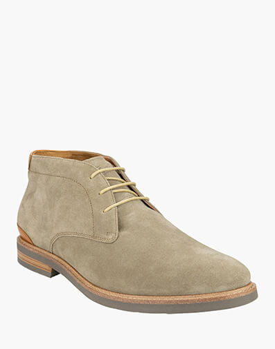 Highland Chukka Plain Toe Chukka Boot in STONE for $159.80