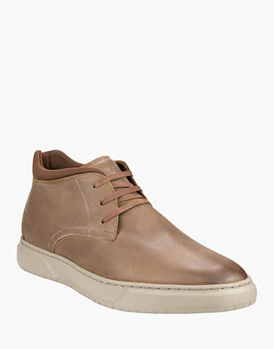 Premier Chukka Plain Toe Chukka Boot in KHAKI for $89.80