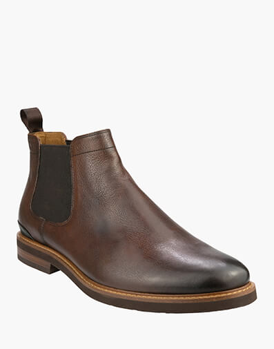 Highland Chelsea Plain Toe Gore Boot in WALNUT for $179.95