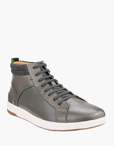Crossover Boot Lace To Toe Boot in GREY for $129.80