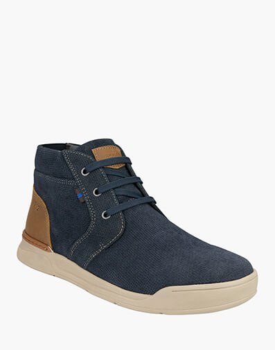 Kore Tour Chukka Plain Toe Chukka Boot  in NAVY for $149.95