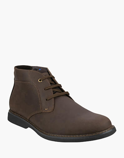 Otto Chukka Plain Toe Chukka Boot in BROWN for $169.95