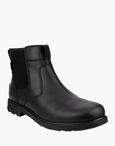 1912 Chelsea Plain Toe Chelsea Boot  in BLACK for $89.80