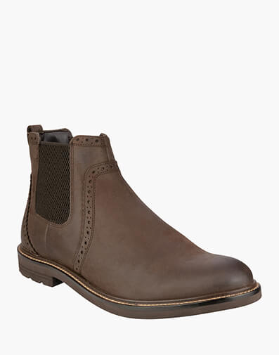Otis Plain Toe Chelsea Boot  in BROWN for $159.95